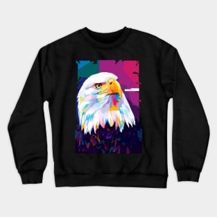 Animals Eagle Wpap Art Crewneck Sweatshirt